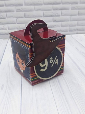 Caixa cubo com alça harry potter