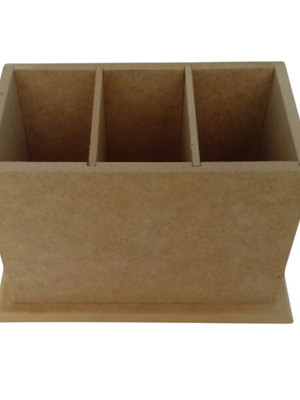 Porta controle remoto de 3 lugares 10,5x10x16,5cm