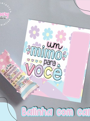 Bala personalizada com card versículos mod.0017