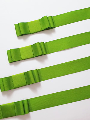 Laço duplo gorgurão nº 5 com extensão de 60 cm