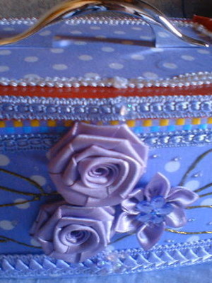 Pote sorvete decorado