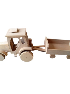 Trator com carreta