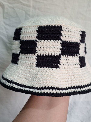 Bucket hat crochê (chapéu balde)