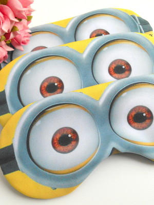 Lembrancinha minions máscara