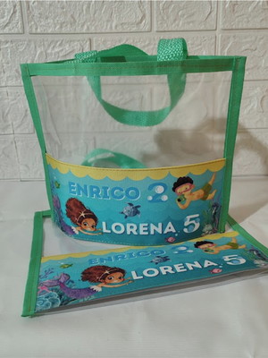 Bolsa praia mini personalizada