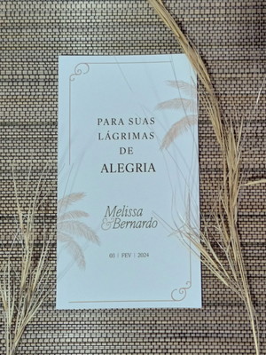 Lágrimas de alegria personalizada