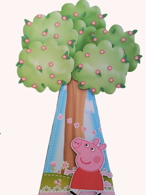 Caixa pirâmide pig