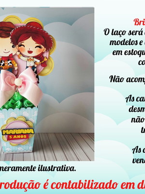 Cachepó personalizado no tema toy story