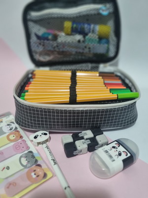 Estojo kipling panda