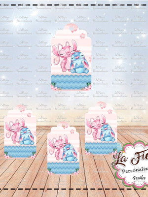 Tag agradecimento stitch
