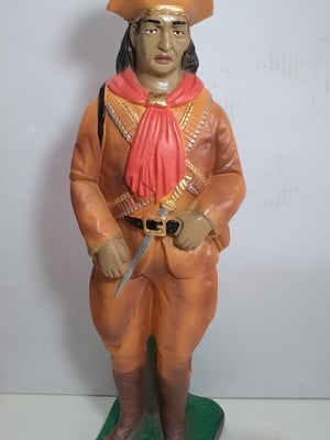 Baiano grande imagem mestre baiano grande cangaceiro 47cm