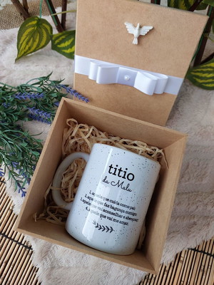 Caixa presente para titio