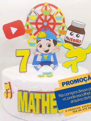 Arquivo de corte luccas neto topo de bolo -003
