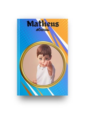 Kit com 10 livros de colorir personalizados - tema sonic