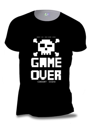 Camiseta gamer over caveira gamer geek algodão gms04