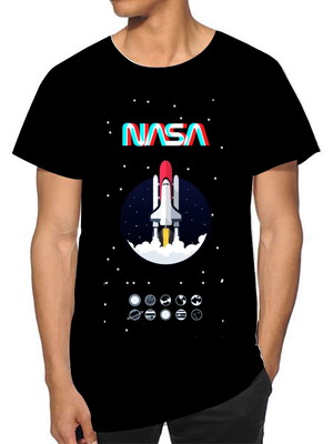 Camiseta geek nasa video game antigo 100% algodão gms05