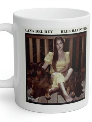 Caneca blue banisters lana del rey porcelana