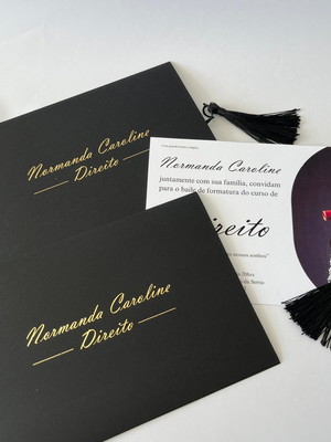 Convite formatura/ casamento ou 15 anos
