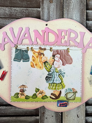 Placa lavanderia