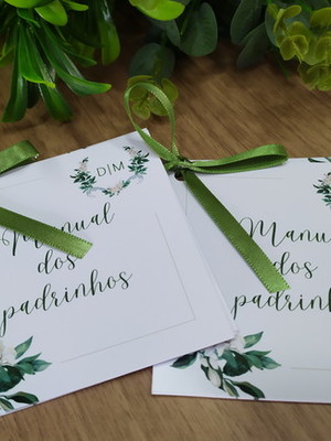 Manual padrinhos - verde oliva