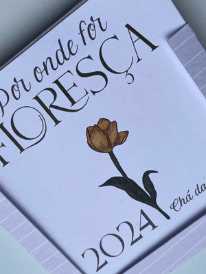 Calendário personalizado artesanal - 2024