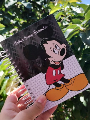 Agenda infantil personalizada! - fazemos vários temas