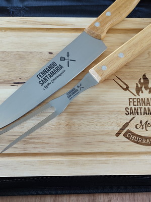 Kit churrasco personalizado - cm143328