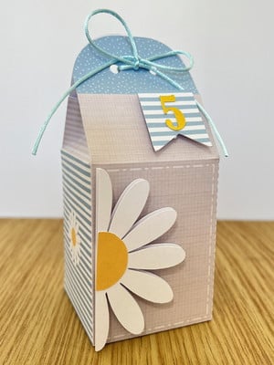 Kit 20 peças margaridas papelaria personalizada