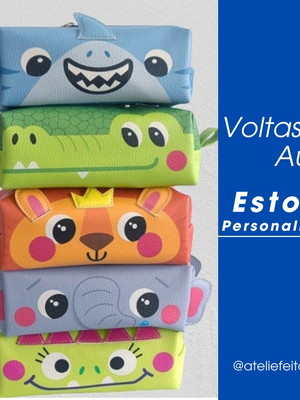 Estojo de bichinhos