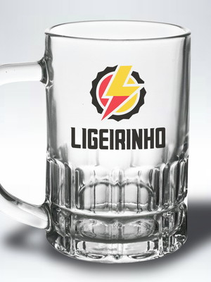 Caneca de chopp personalizada munich 300ml - kit 100 peças