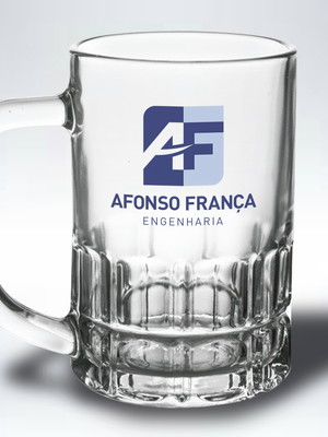 Caneca de chopp personalizada munich 300ml - 200 peças