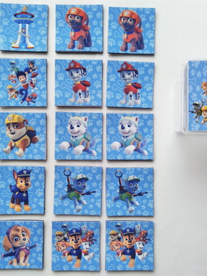 Jogo da memória personalizado patrulha canina