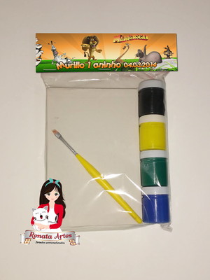 Kit pintura personalizado madagascar