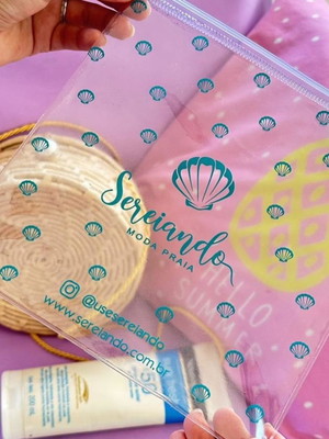 Sacos zip lock personalizado com fechamento zíper