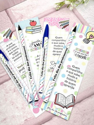 Brinde corporativo personalizado card + caneta