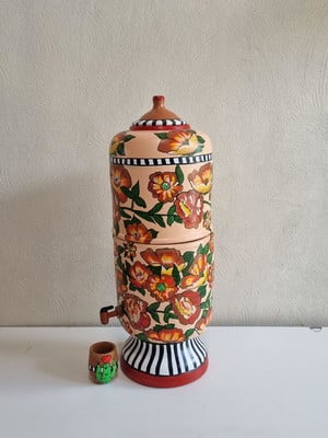 Filtro de barro -chitão-2 vela - 8litros