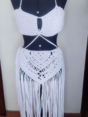 Conjunto macramê