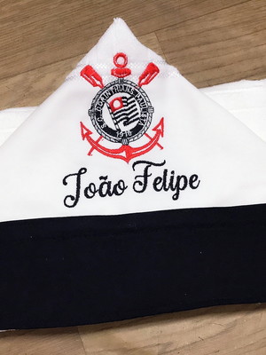 Toalha de banho para bebê personalizada tema time de futebol