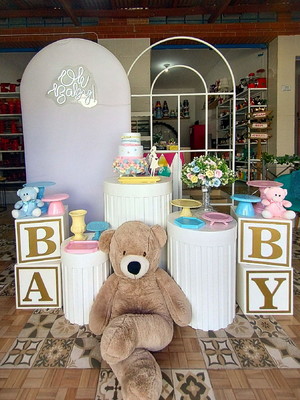 Decoração - chá de bebê menina