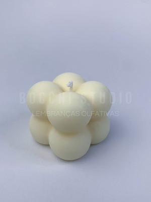 Vela de lembrancinha aromática mini bubble