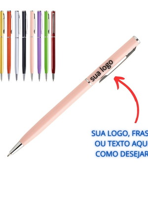 Caneta metal personalizada como desejar