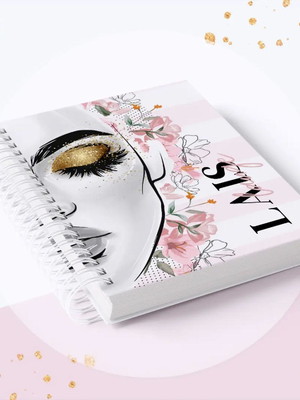 Agenda personalizada lash designer cilios