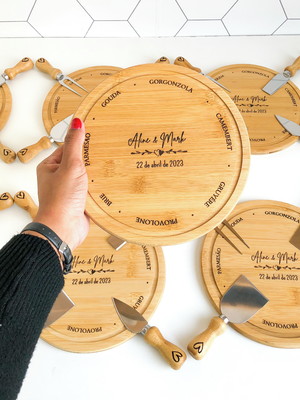 10 kit de queijos convite padrinhos casamento personalizado
