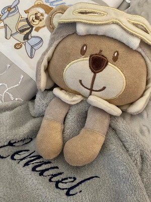 Naninha urso aviador