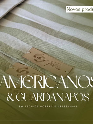 Kit jogo americano de tecido