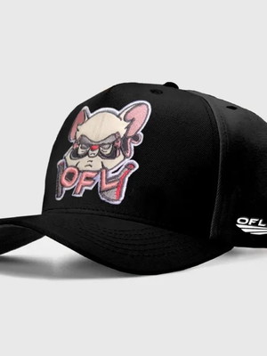 Boné snapback ofl pink three black
