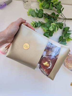 Necessaire personalizada em sintético