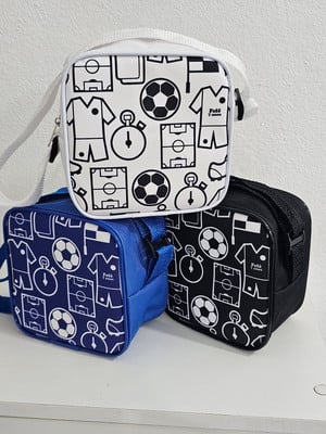 Bolsinha 15x15 lembrancinha festa tema futebol