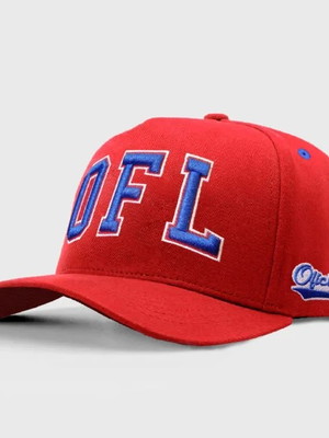 Boné snapback ofl vermelho