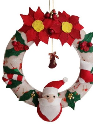 Guirlanda papai noel x sino
